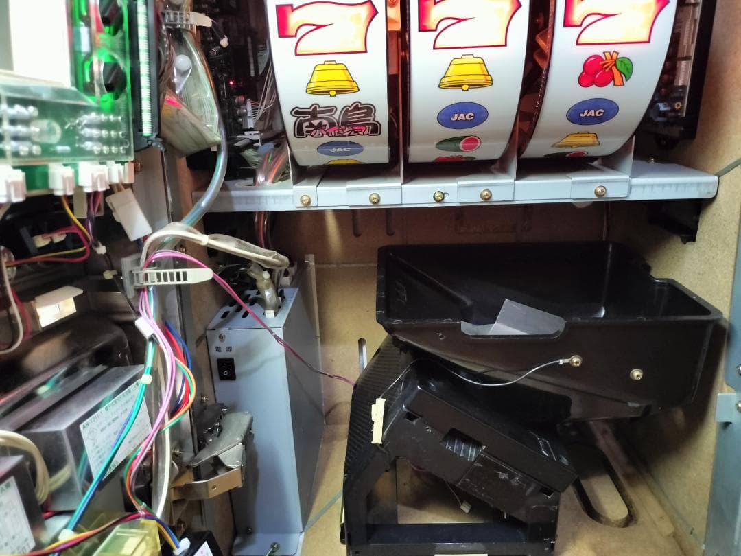 【パチスロ実機】メーシー★パイジマ【オートプレイ付不要機付】４号機・超レア