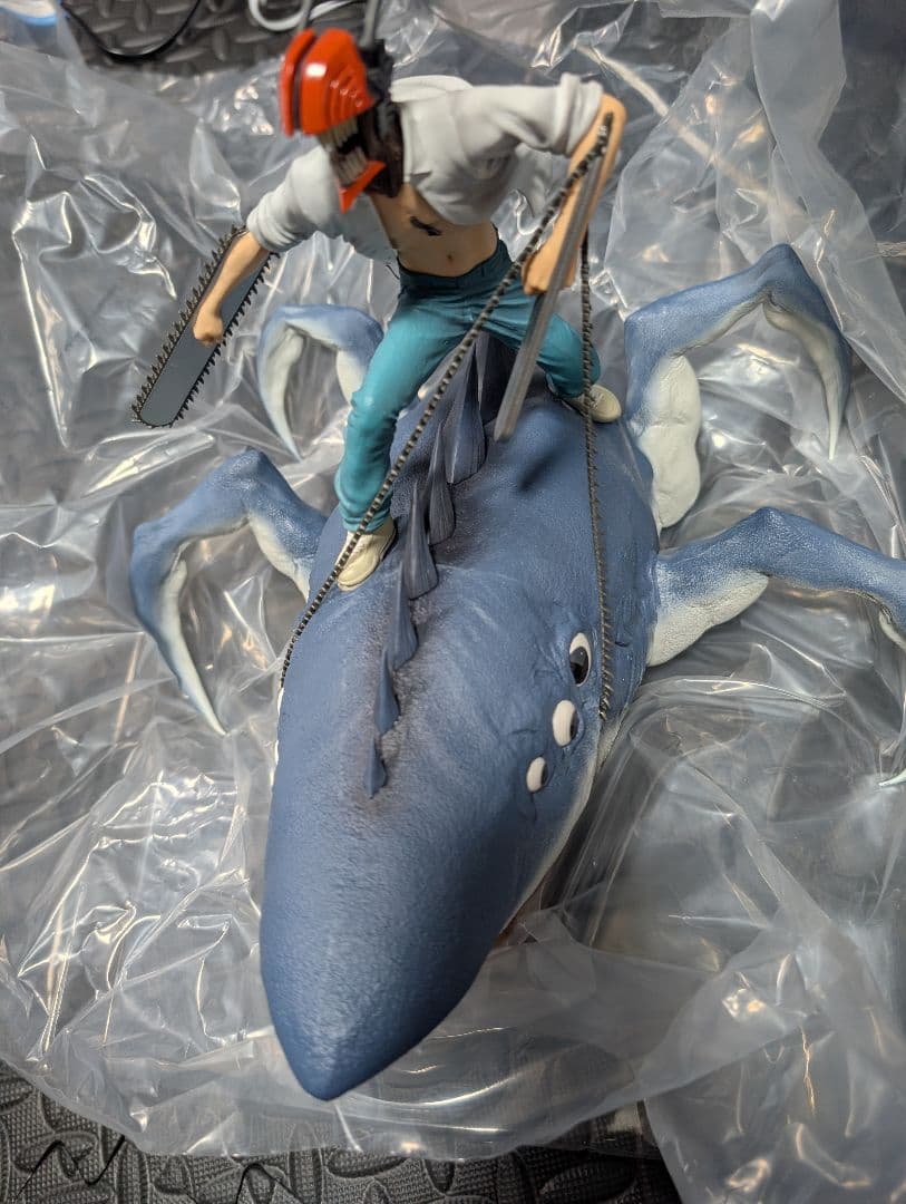 一番くじ　ラストワン　チェンソーマン＆ビーム フィギュア MEGAIMPACT