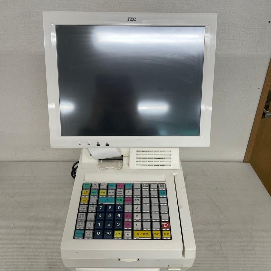 東芝テック 電子レジスター POSレジ QT-100 店舗用品 ① J0751