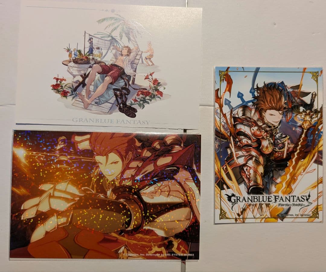 希少　激レア　ファミマ グラブルキャンペーン 非売品ブロマイド パーシヴァル