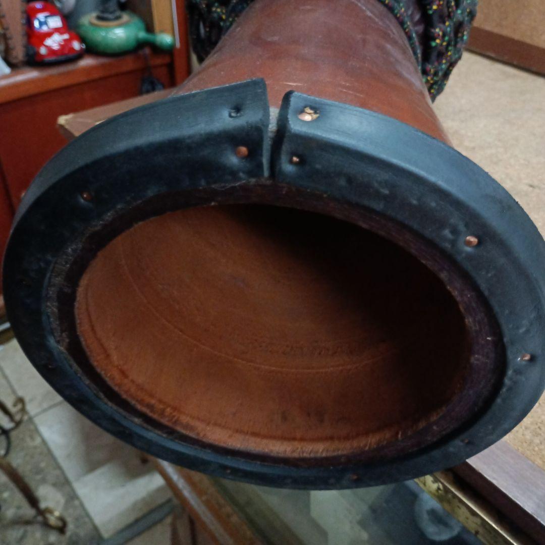 S*i様 ３６８６）民族楽器 ジャンベ 打楽器 太鼓 高さ６０．５cm