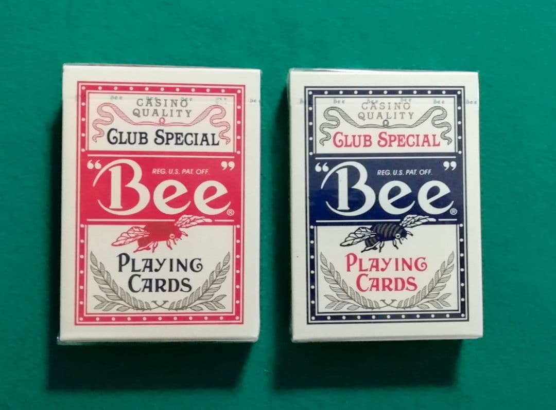 Bee Wynn deck 未開封　新品　赤　青　2セット