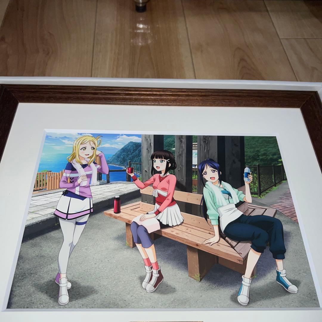 ラブライブサンシャイン バンダイナムコ株主 アートボード