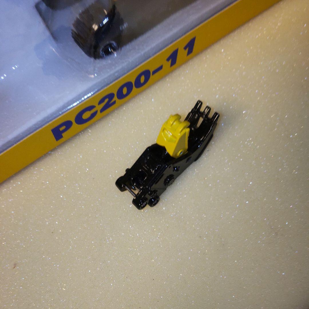 コマツ建機　PC200-11 　コマツ純正カラー小割りセット　1/50