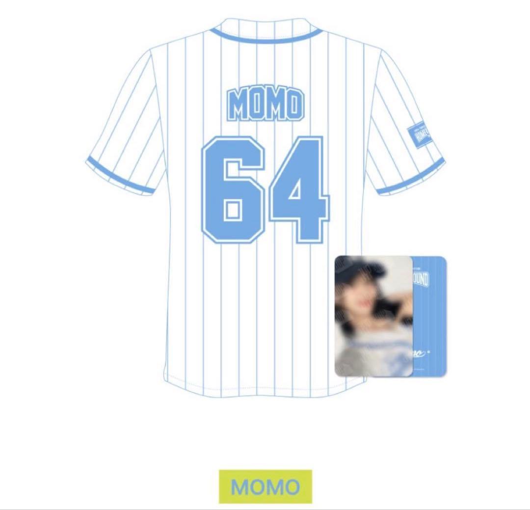 【美品】TWICE  9ROUND トレカ付きユニフォーム モモ