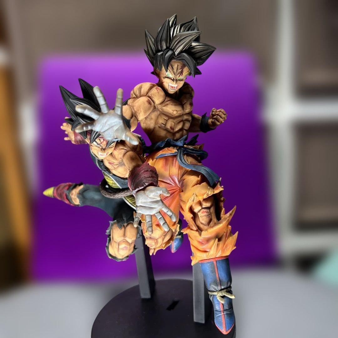 ドラゴンボール　リペイント　悟空　バーダック　フィギュア　鳥山明