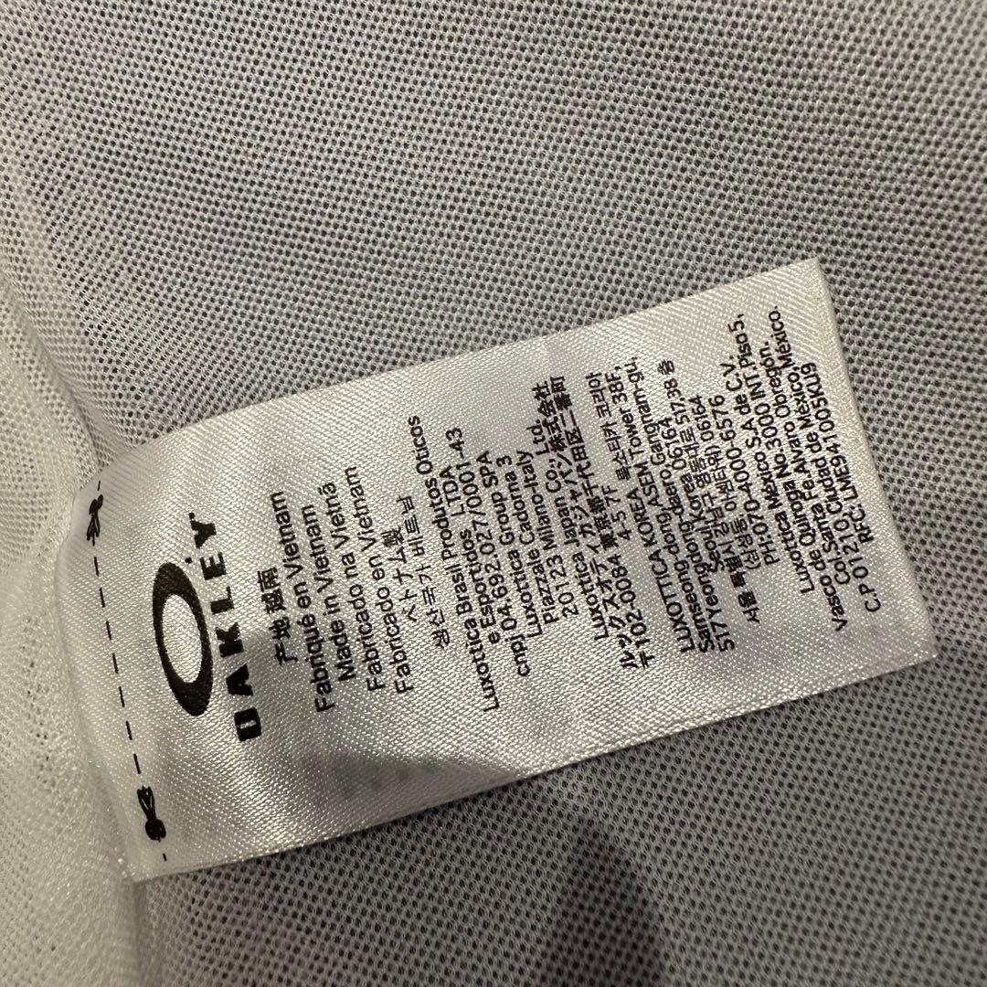 特大　オークリー　ジャケット　ナイロン　総柄　メンズ　サイズXL スカル　ロゴ