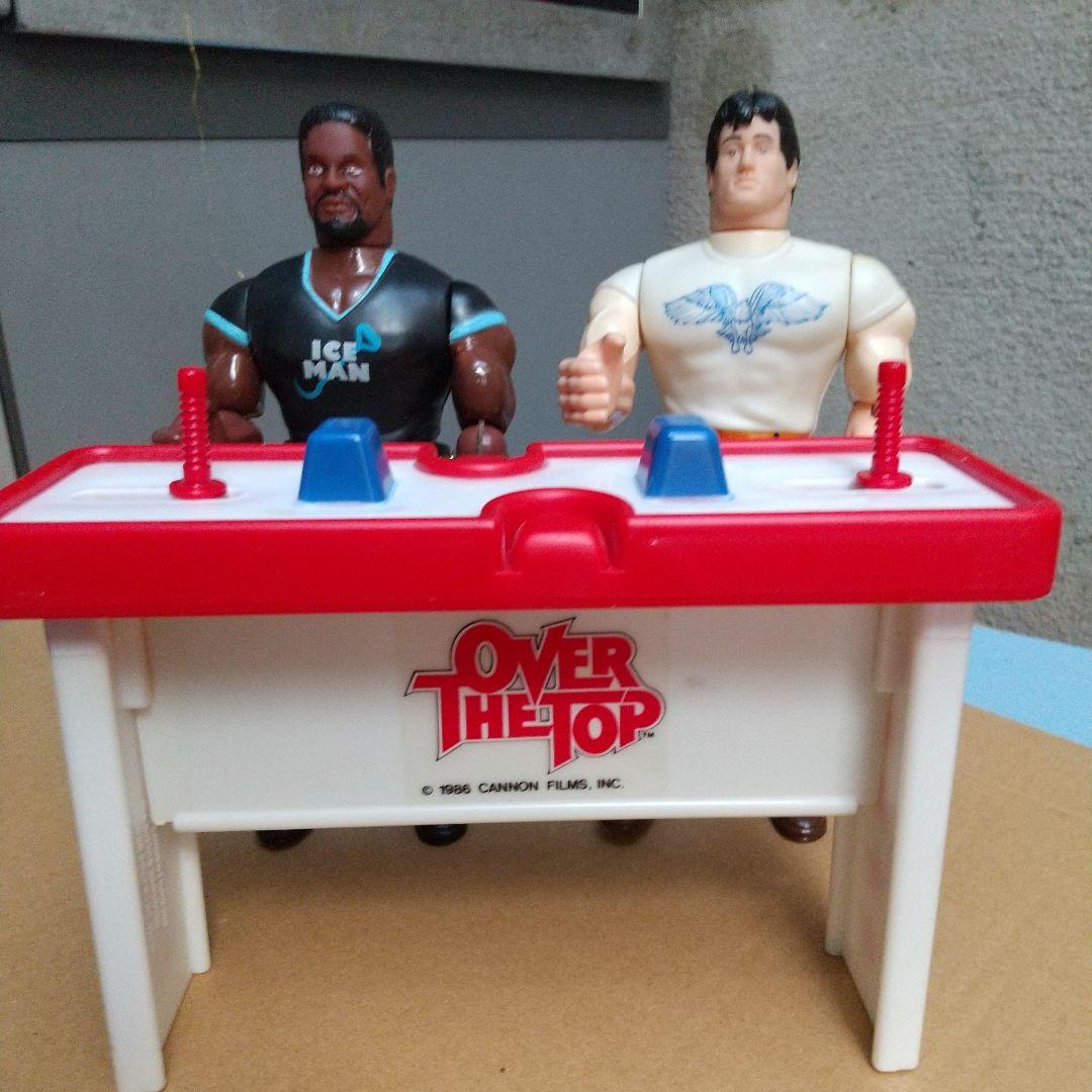 OVER THE TOP スタローンとアイスマンとベースセットレア品、ロッキー