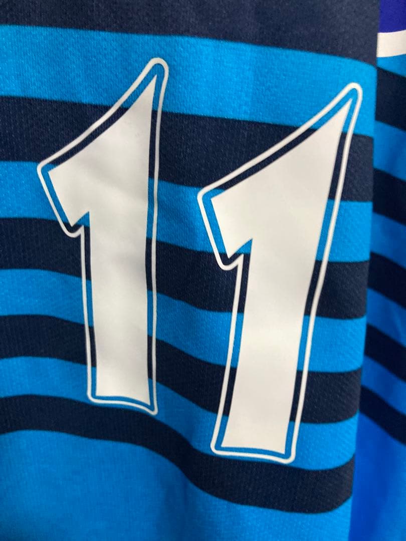 横浜FC サッカーユニフォーム 2007-2008 三浦知良 当時物　未使用品