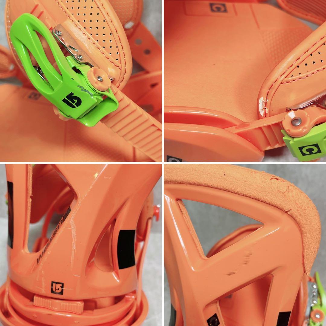 BURTON CUSTOM ビンディング Mサイズ オレンジ
