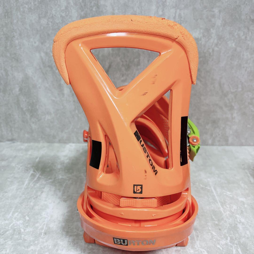 BURTON CUSTOM ビンディング Mサイズ オレンジ
