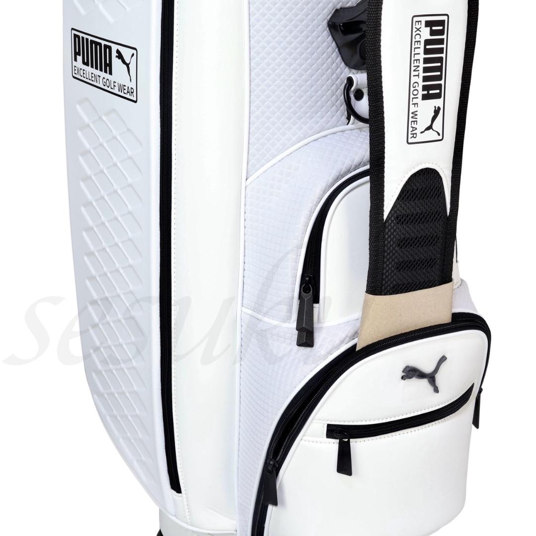 プーマ ゴルフ PUMA EXCELLENT GOLF EGW キャディバッグ白