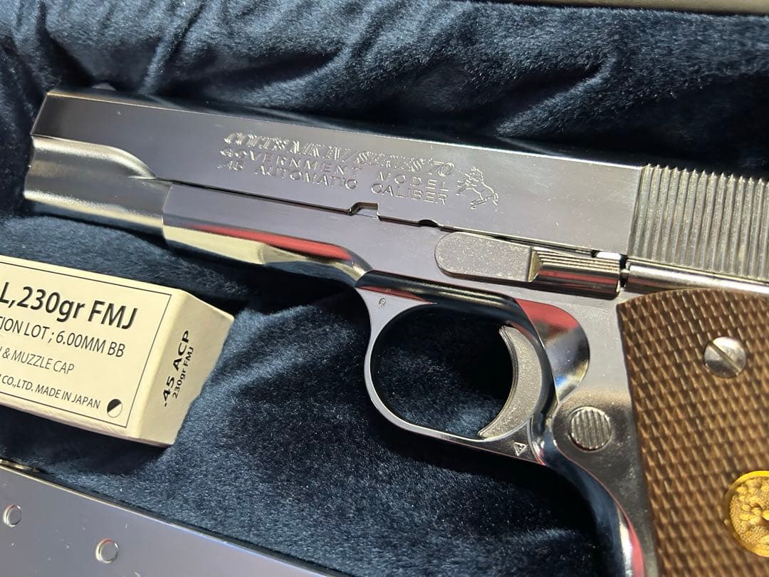 東京マルイ COLT Mk.Ⅳ シリーズ70 ニッケルフィニッシュ