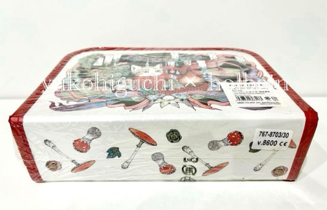 ヒグチユウコ ペーパー トランク ホルベイン 2014 猫 絵具 BOXのみ