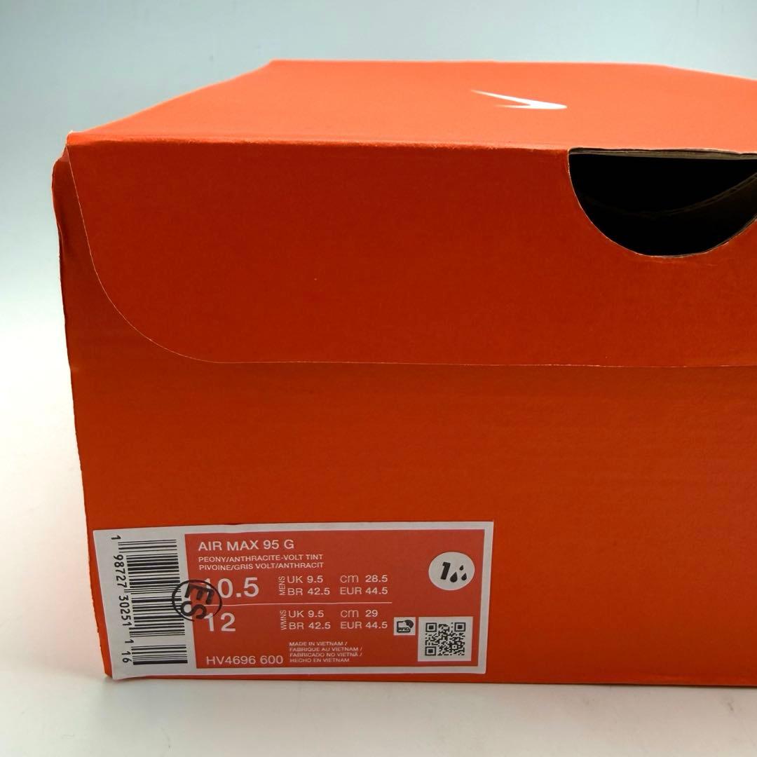 28.5cm ナイキ エアマックス95 ゴルフ \"ピオニー/ボルトティント”