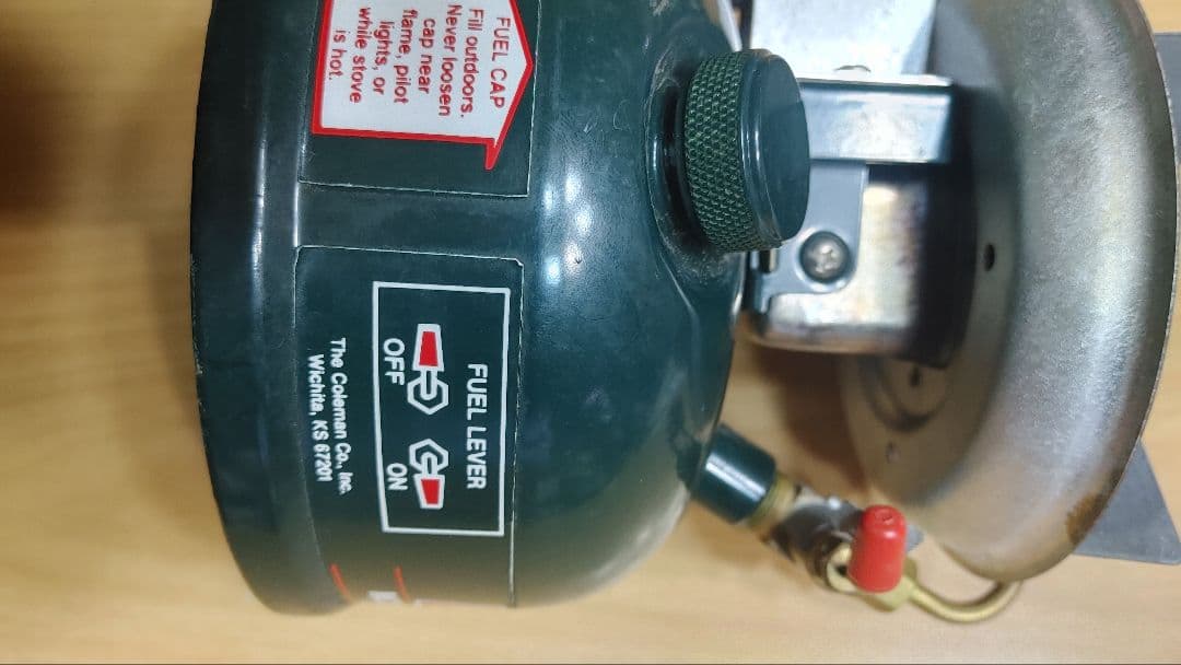 Coleman MODEL 508 STOVE シングルバーナー（ケース付）