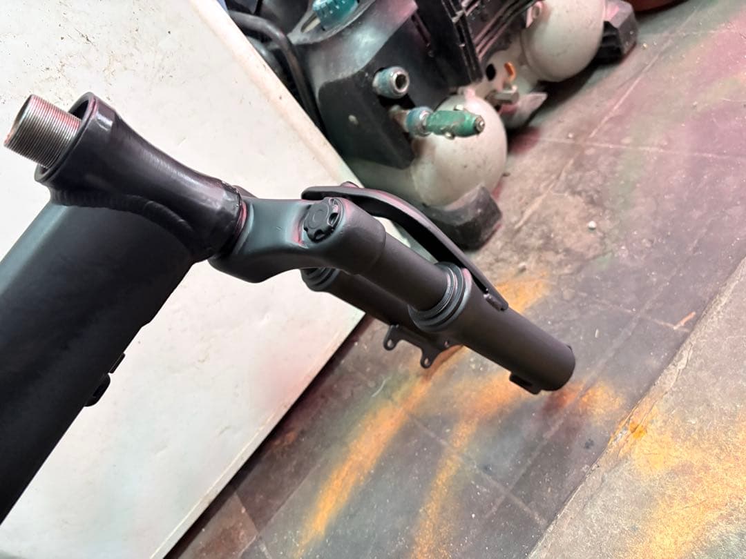 モビ用フロントホーク付きフレーム マットブラック、パーツ