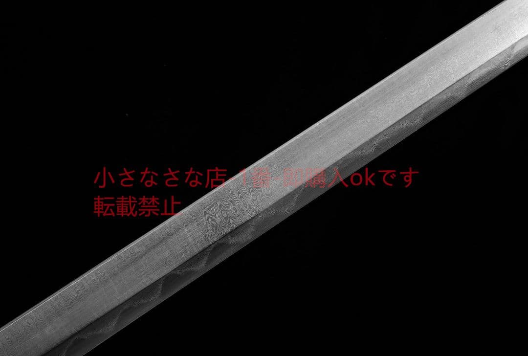 黒檀金断念唐横刀天梯紋 古兵器 武具 刀装具 日本刀 模造刀 居合刀