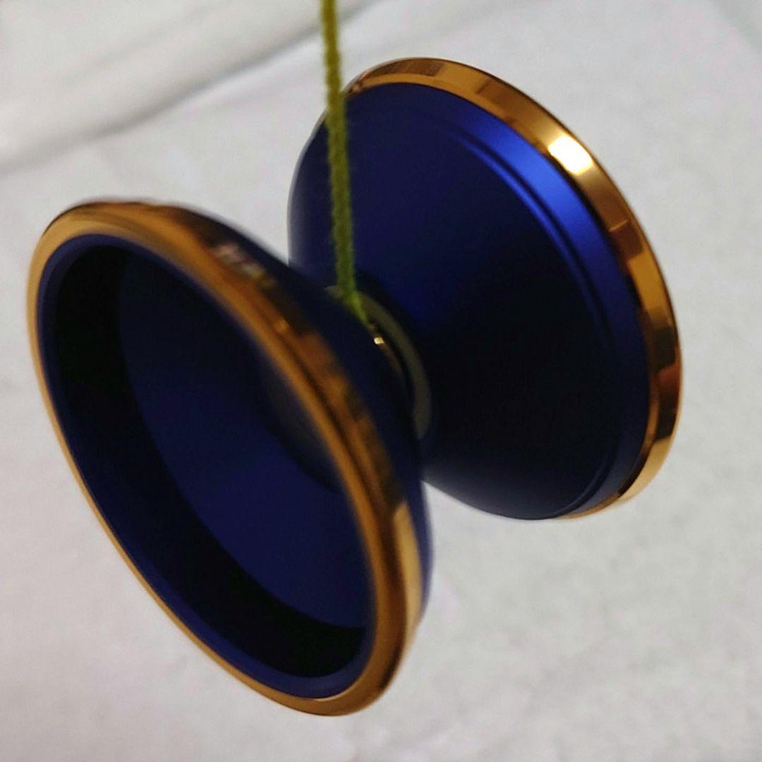 【ヨーヨー】インベーダーズマストダイ（青＋金）：リベリオン/57M