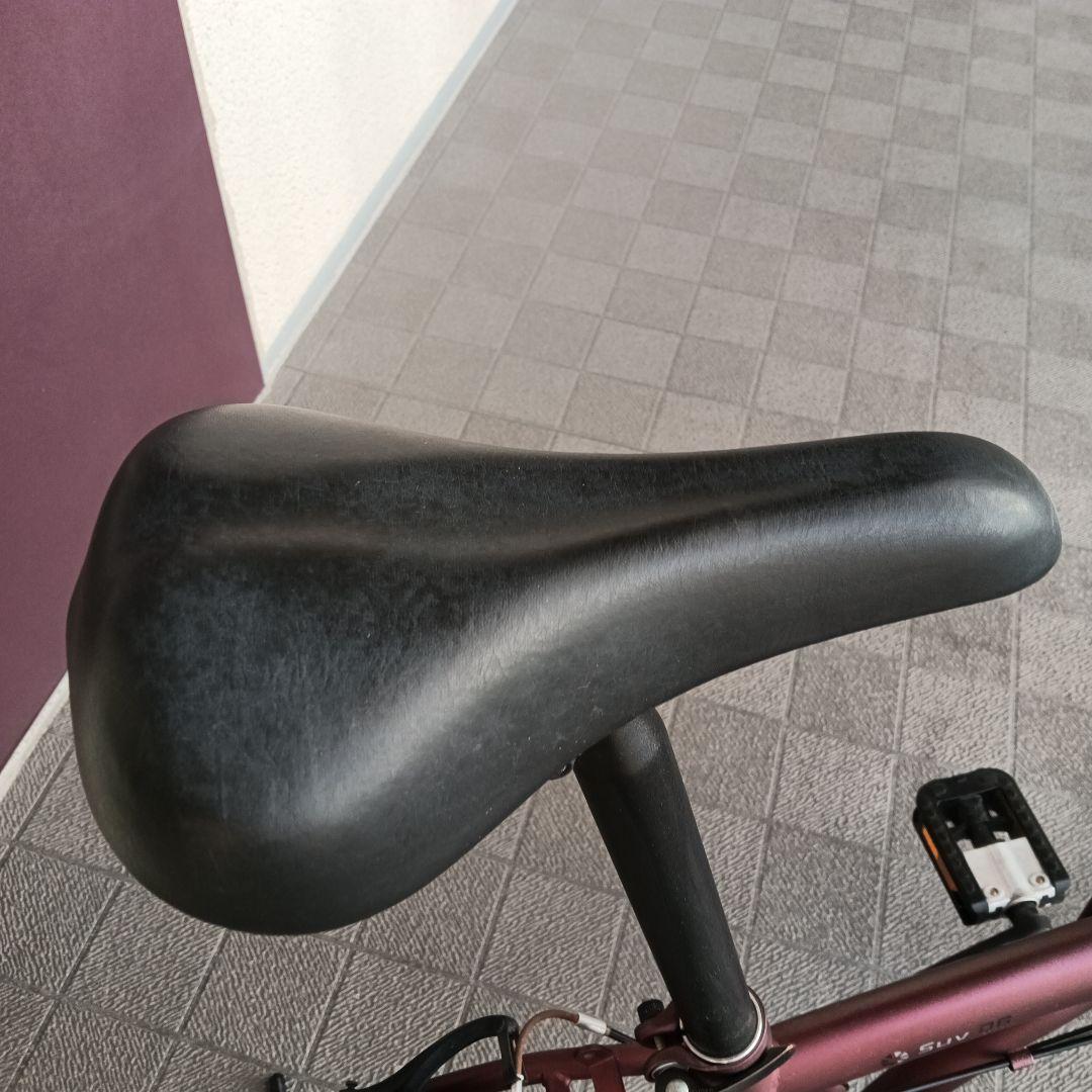 【土日引取限定】DAHON SUV D6 折りたたみ自転車　マットワイン