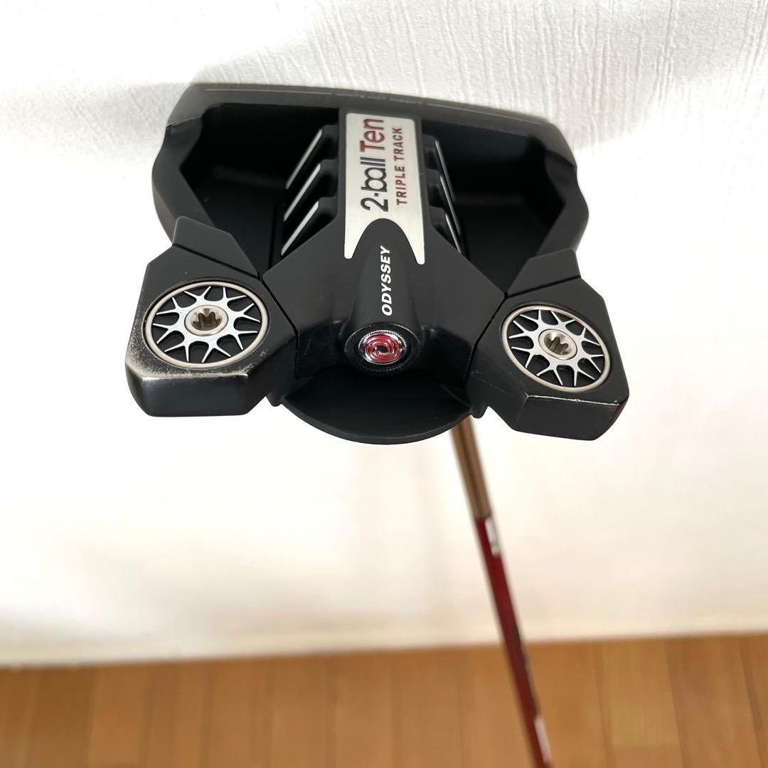 Odyssey 2ボール テン トリプルトラック パター 中古