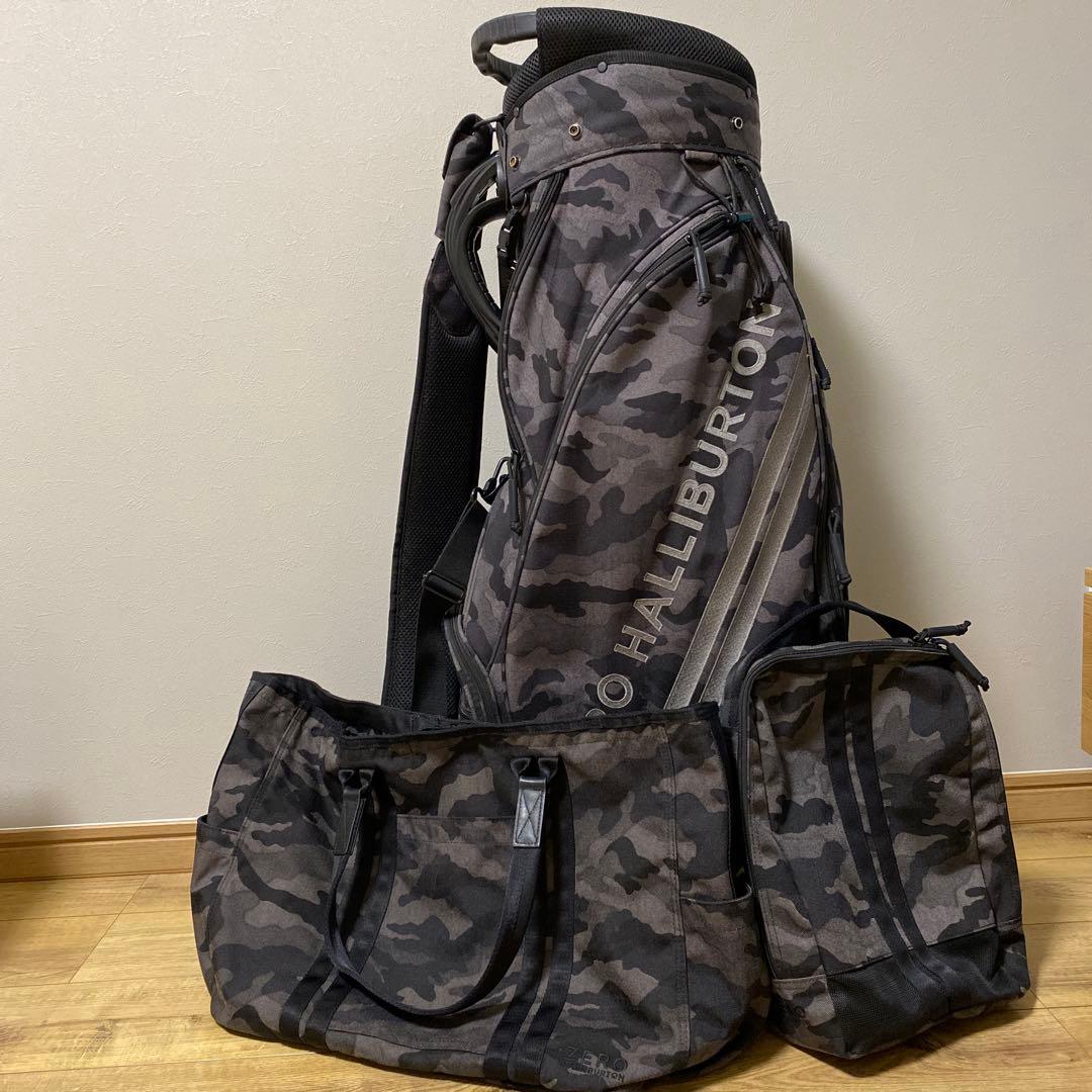 ゼロハリバートン　ゴルフ　キャディバッグ　シューズケース　ボストンバック