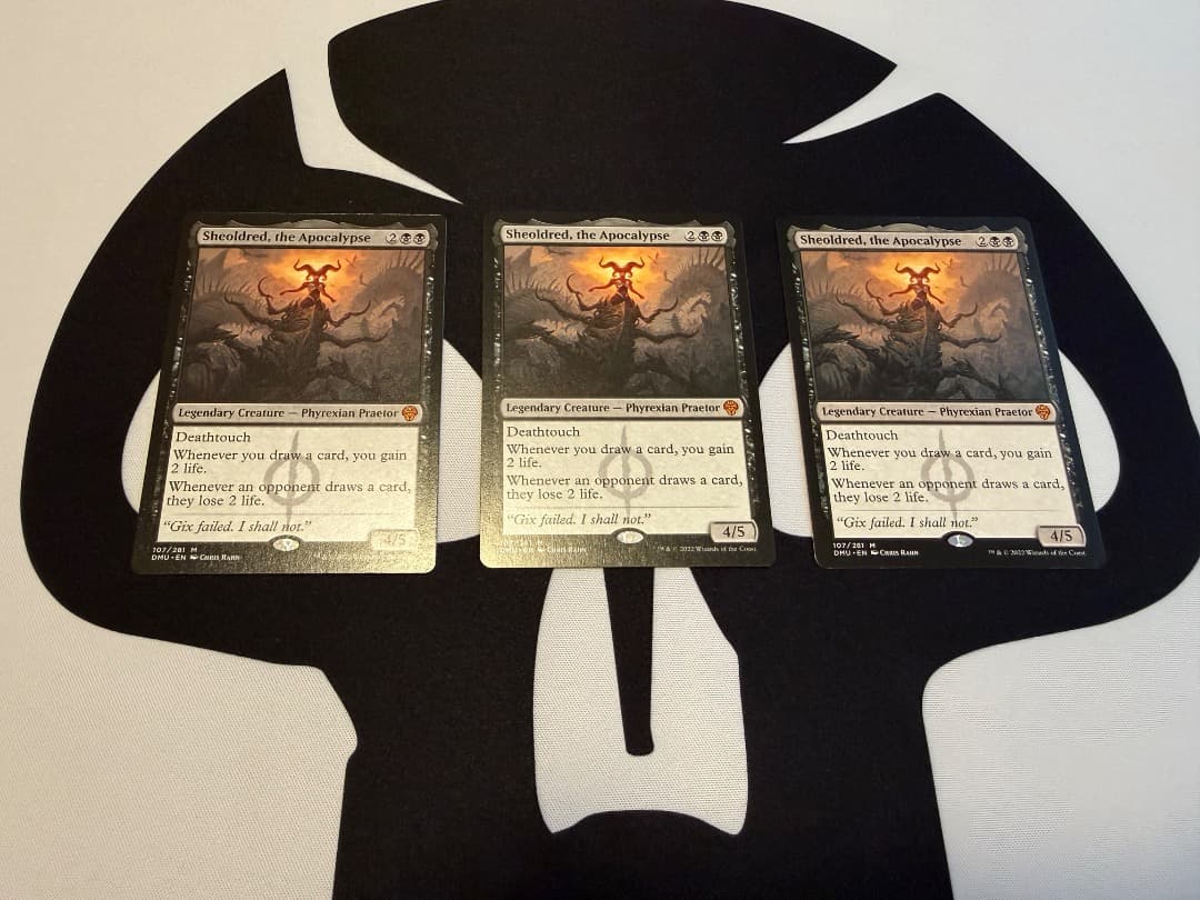 【いのいえ】黙示録、シェオルドレッド　　1枚　英語　MTG