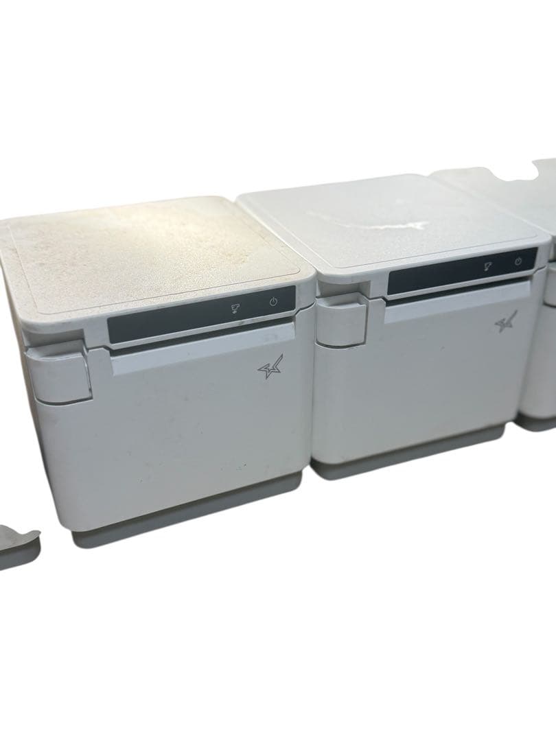 【4台】スター精密　 POS 小型レシートプリンター MCP31LB WT JP