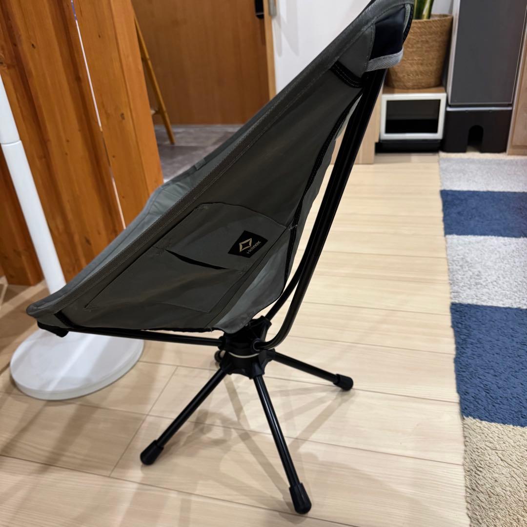 モモスケさま　ヘリノックス　タクティカルスウィベルチェア　グレー