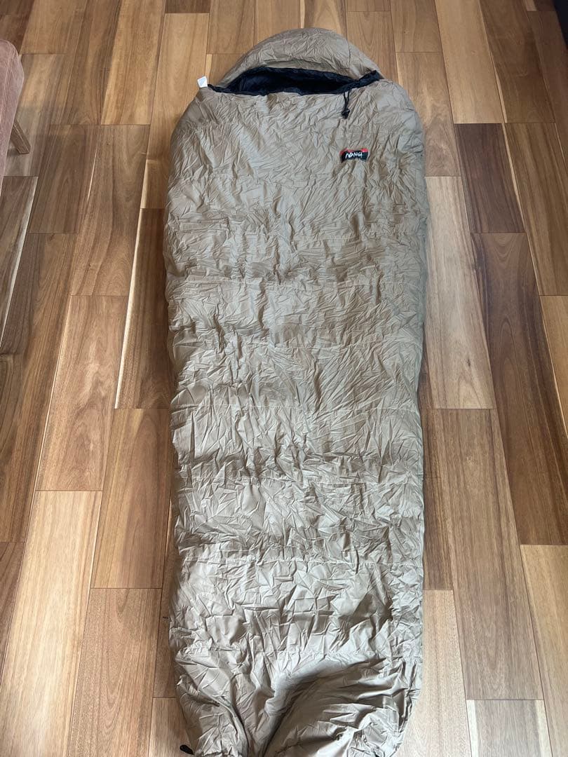 ナンガ×3ten別注 シュラフ600DX コヨーテ　オーロラテックス　美品