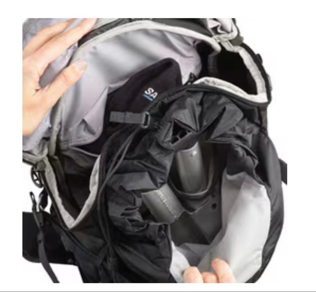 新品SALOMON LC1914700 ナップザック S/M ブラック/ホワイト