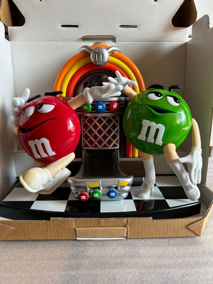 M&M's エムアンドエムズ Rock'n Roll Cafe ディスペンサー