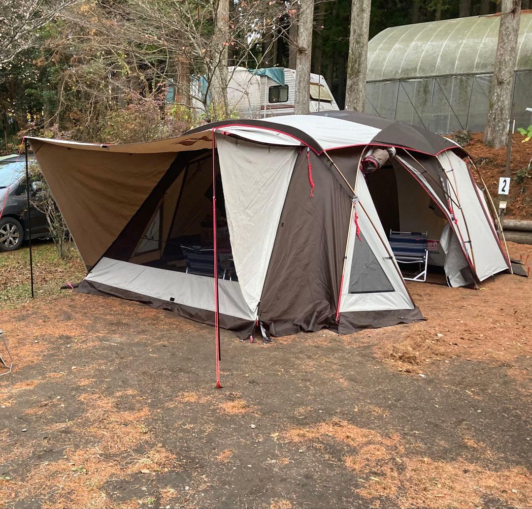 コールマン　4Ｓワイド2ルームコクーン3＋グランドシート※外箱あり