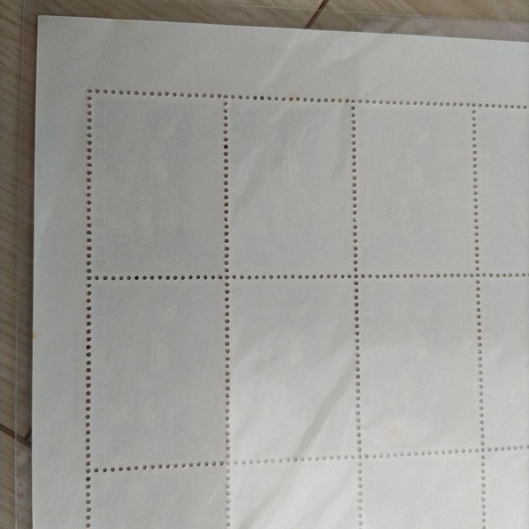 は*！様 国際文通週間/蒲原/シート　1960年発行　安藤広重