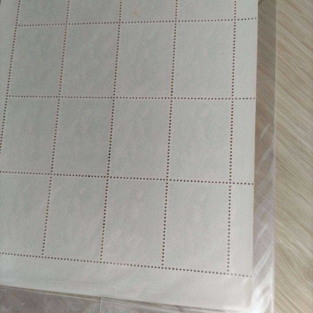 は*！様 国際文通週間/蒲原/シート　1960年発行　安藤広重