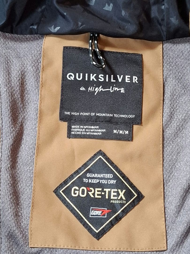 クイックシルバー ゴアテックス gore-tex high line