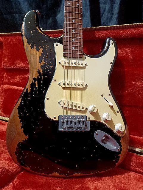 ❖CustomWierring Relic Black Stratocaster