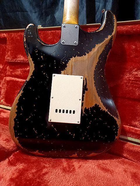 ❖CustomWierring Relic Black Stratocaster