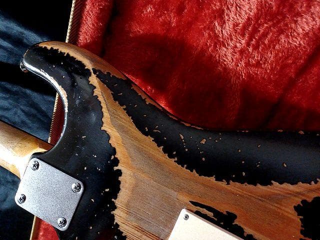 ❖CustomWierring Relic Black Stratocaster