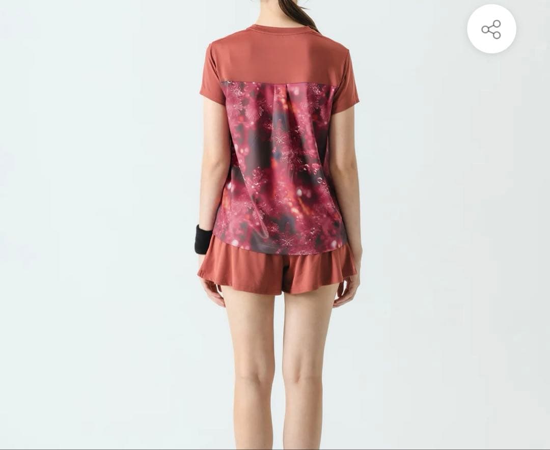 Admiral バックタックフレアグラフィック Tシャツ　ATLA534 L 黒