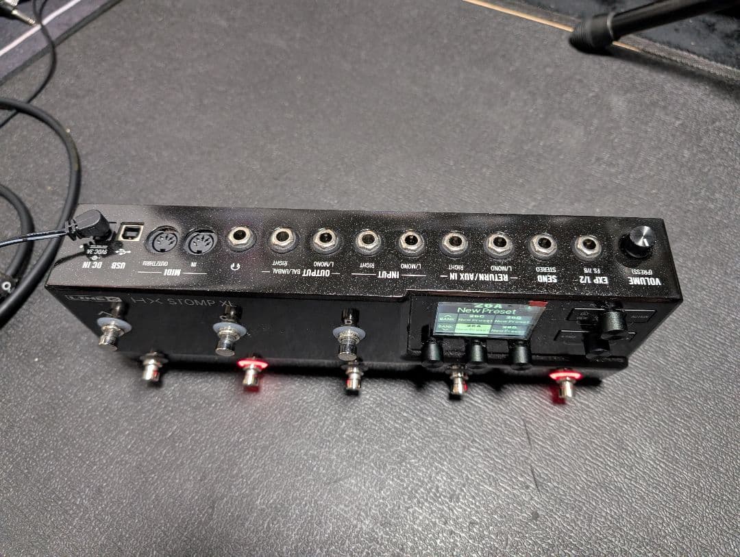 LINE6 HX STOMP XL　Helix 3.80 有料IR多数入