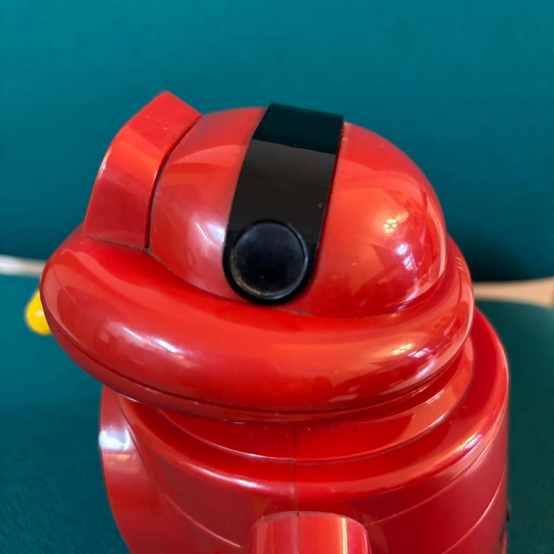 TOMY ShabeRoku 赤いロボットラジオおもちゃ