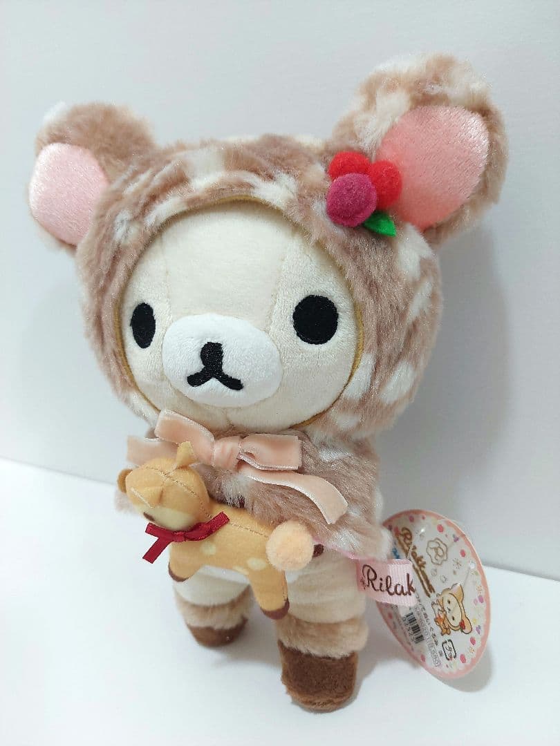 希少　サンエックス　リラックマ　コリラックマ　バンビ　小鹿　ぬいぐるみ