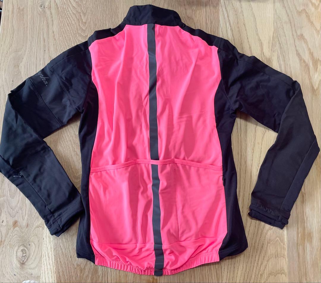 Rapha ラファ／サイクルジャケット ／ブラック×ピンク／美品／ポケット多数