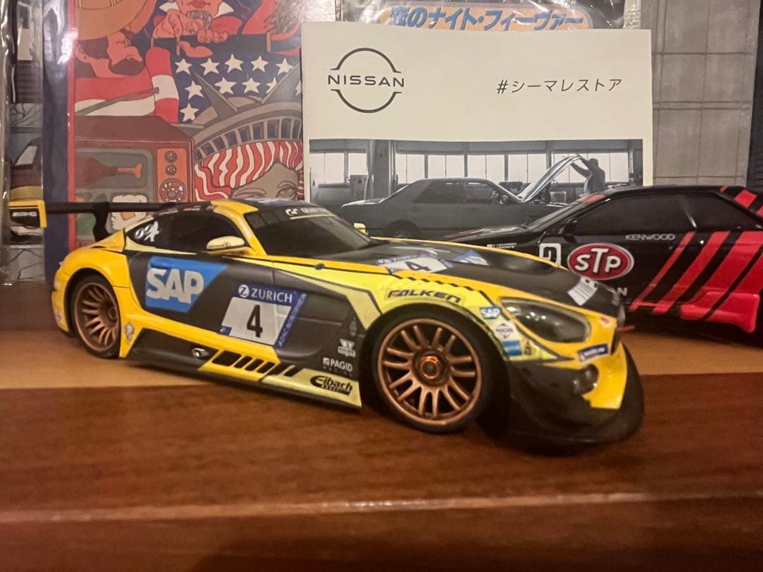 く*ろ様 京商　ミニッツ mr03 フタバ受信機付evo メルセデスamg オプ