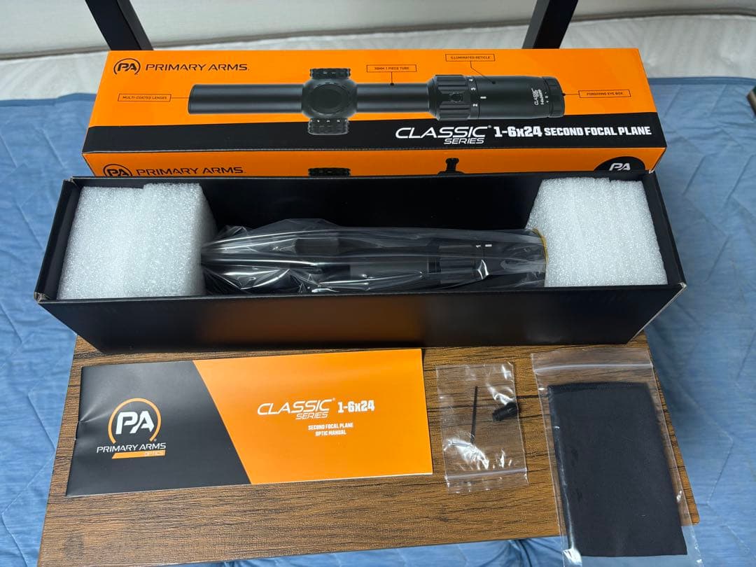 実物 Primary Arms クラシック 1-6x24 SFP スコープ