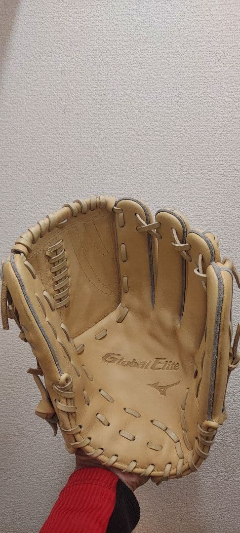 新品未使用　Mizuno Global Elite 投手用　軟式　グローブ