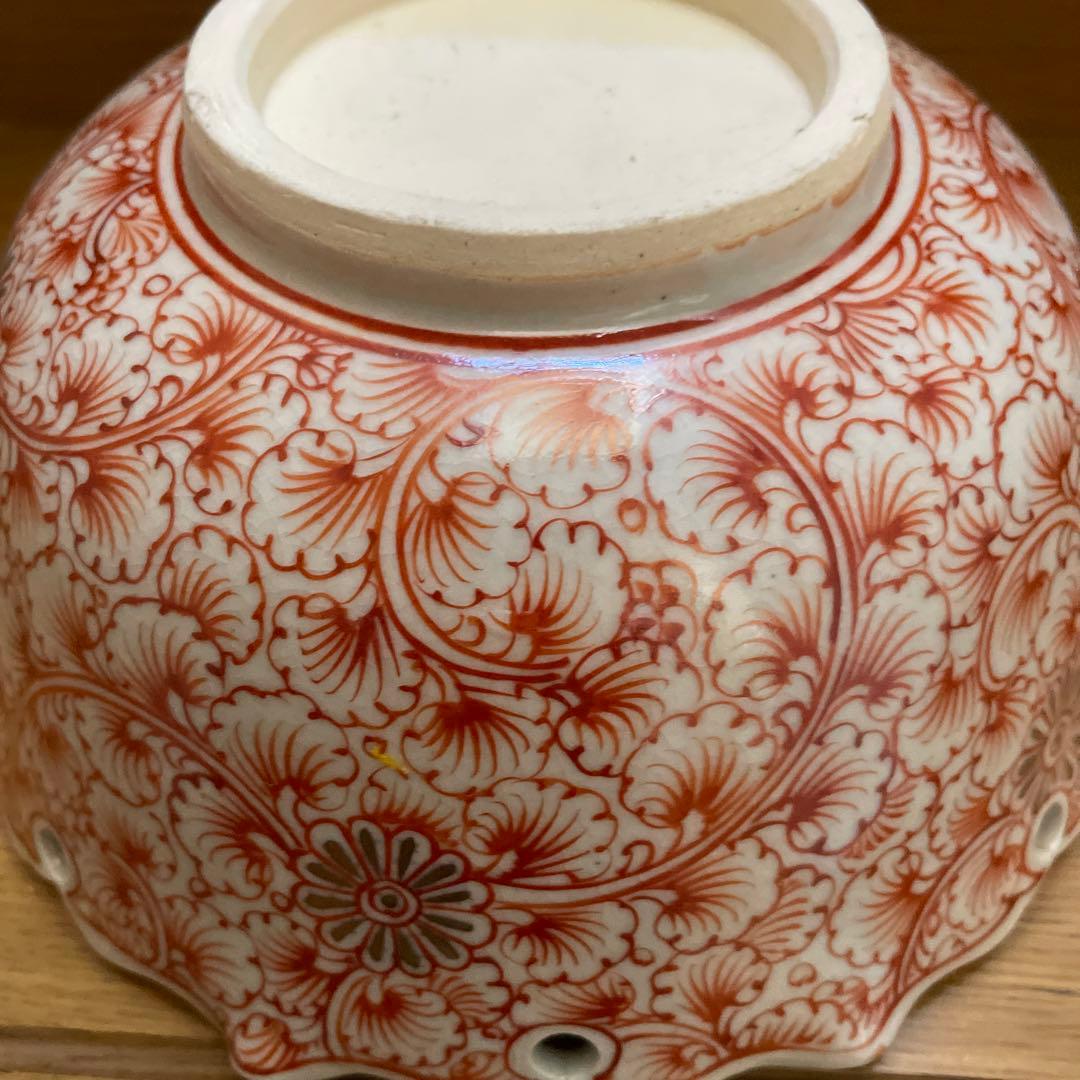 桑名萬古焼　加賀瑞山造　菓子鉢共箱