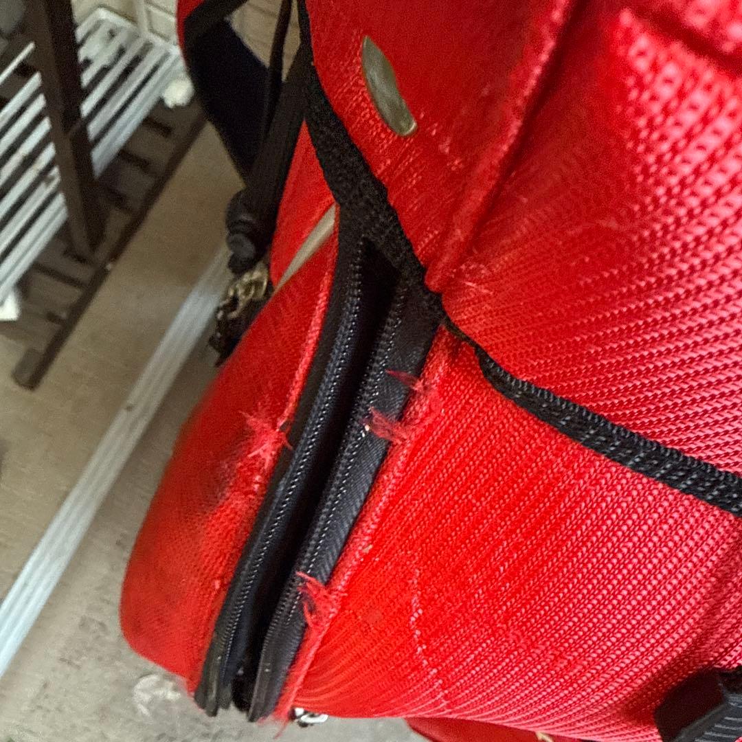 Srixon 赤色 キャディバッグ