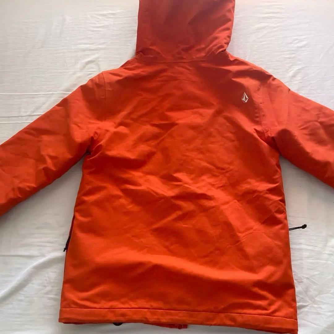 VOLCOM オレンジ スキーウェア 上下セット　Mサイズ　140